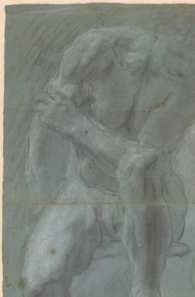 Desnudo masculino sentado de Anonymous