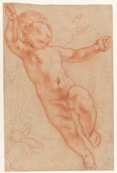Putto flotante de Anonymous