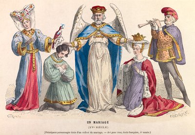 Una boda en el siglo XVI - Una boda siglo XVI - colección privada de Anonymous Anonymous