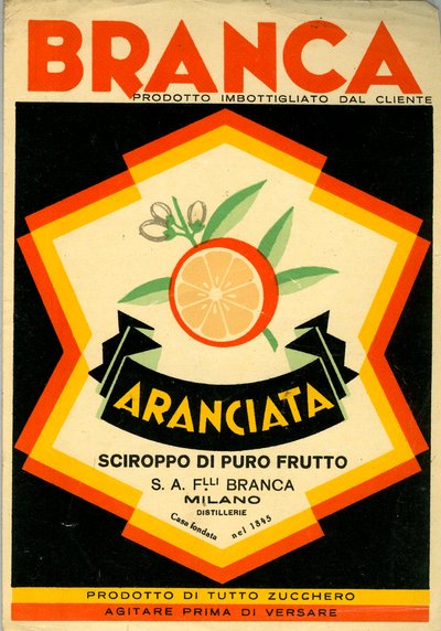 Anuncio de bebida de naranja Branca de Anonymous Anonymous