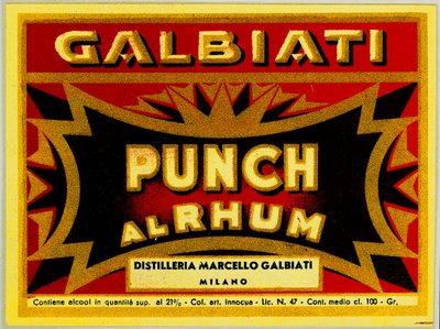 Anuncio de ponche de ron Marcello Galbiati de Anonymous Anonymous