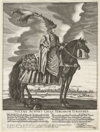 Ahmet III - Sultan Ahmed III (1673-1736) de Anonymous Anonymous