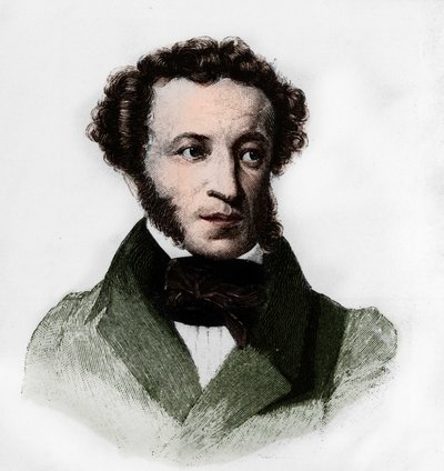 Alexander Sergeyevich Pushkin (1799-1837), escritor ruso de Anonymous Anonymous
