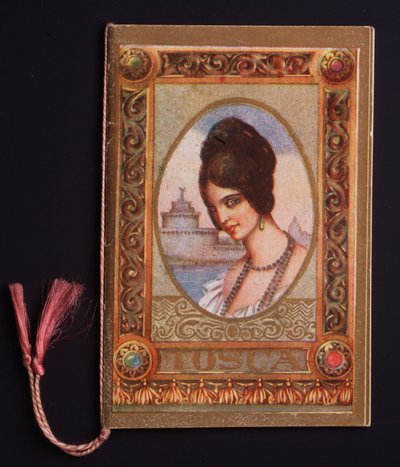 Almanaques ilustrando La Tosca de Puccini de Anonymous Anonymous