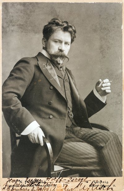 Retrato del director Arthur Nikisch (1855-1922) de Anonymous Anonymous