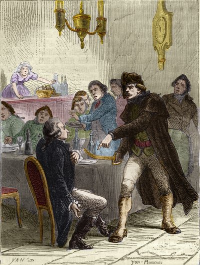 Asesinato del diputado Louis Michel Lepeletier, Marqués de Saint Fargeau (Saint-Fargeau de Anonymous Anonymous