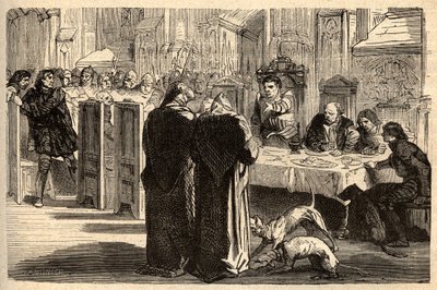 Bretaña - Luis II de La Tremoille (1460-1525) ante Luis de Orleans (Luis XII) de Anonymous Anonymous