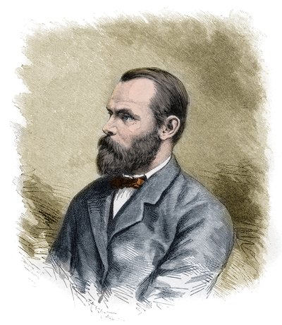 Carl Christian Koldewey (1837-1908) explorador ártico alemán, líder de ambas expediciones polares alemanas de Anonymous Anonymous