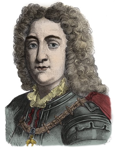 Carlos VI, Emperador del Sacro Imperio Romano (1685-1740) - Carlos de Habsburgo (Karl von Habsburg) - Grabado de Anonymous Anonymous