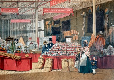 Pabellón de Productos Coloniales en la Exposición Mundial de Londres. 1851. Londres, Museo Victoria y Alberto de Anonymous Anonymous