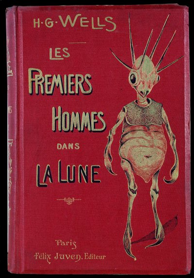 Portada de “Los primeros hombres en la Luna” de H. G. Wells de Anonymous Anonymous