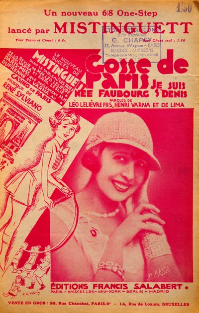 Portada de la partitura 