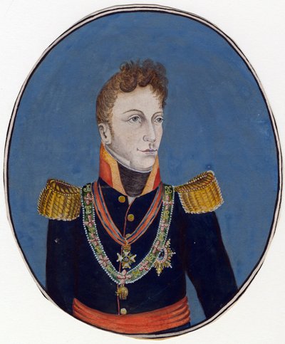 Gebhard Leberecht von Blücher (1742-1819) príncipe de Wahlstatt y general prusiano de Anonymous Anonymous