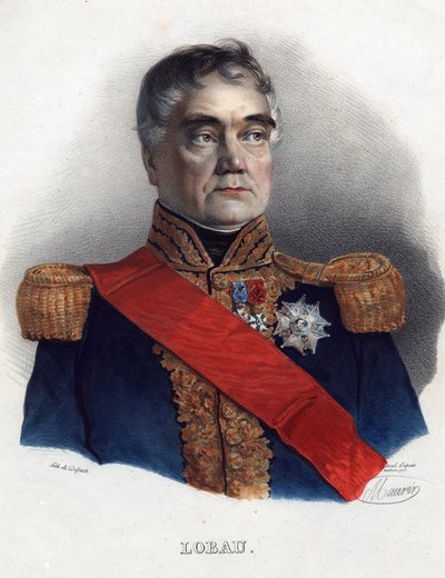 Georges Mouton de Lobau (1770-1838), Mariscal de Francia de Anonymous Anonymous