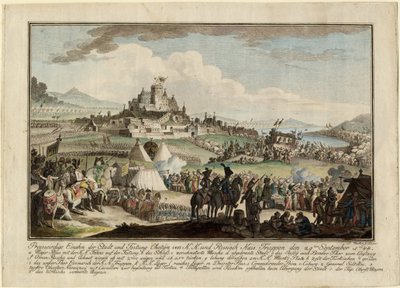 Guerra ruso-turca de 1787-1792 - La toma de Khotyn por el ejército ruso el 29 de septiembre de Anonymous Anonymous