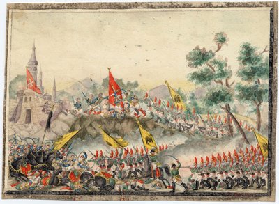 El ejército ruso capturó la fortaleza de Izmail en 1790 de Anonymous Anonymous