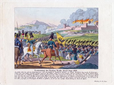 Guerra ruso-turca de 1828-1829 - Asalto a la fortaleza de Brailov el 15 de junio de Anonymous Anonymous