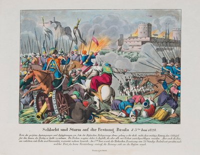 Guerra ruso-turca de 1828-1829 - El asalto a la fortaleza de Brailov el 15 de junio de Anonymous Anonymous