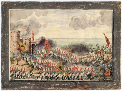 Guerra ruso-turca de 1828-1829 El sitio de Varna en septiembre de 1828 de Anonymous Anonymous