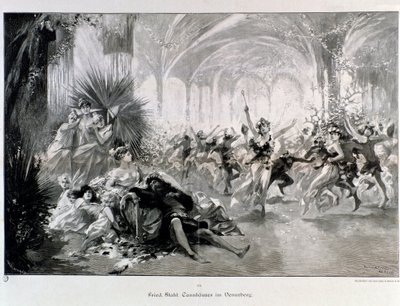 Ilustración para Tannhauser de Wagner de Anonymous Anonymous