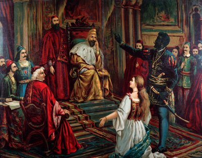 Ilustración de la ópera Otello de Giuseppe Verdi de Anonymous Anonymous