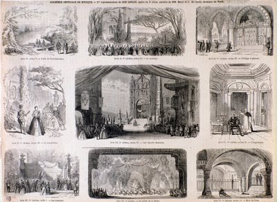 Ilustraciones para la ópera Don Carlo de Giuseppe Verdi de Anonymous Anonymous