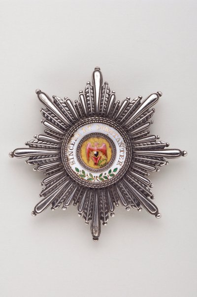 Reino de Prusia - Orden del Águila Roja: placa de 1ª clase - modelo 1810 de Anonymous Anonymous