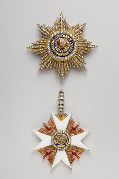 Reino de Prusia - Orden del Águila Roja - Insignia de gran cruz - Principios del siglo XX de Anonymous Anonymous