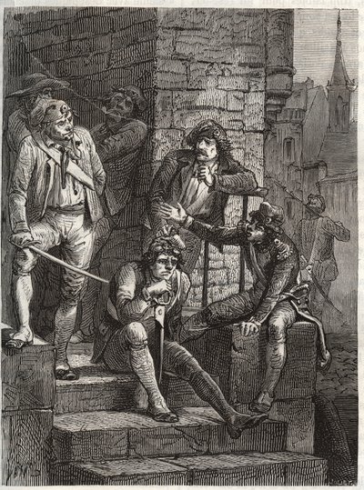 La banda de Maillard durante la Revolución (Stanislas Marie Maillard de Anonymous Anonymous