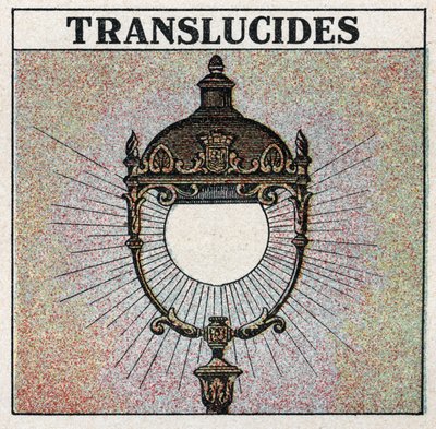Propagación de la luz: los cuerpos translúcidos permiten que la luz emerja, pero no distinguen la forma de los objetos. Ilustración anónima de 1925. Colección privada. de Anonymous Anonymous