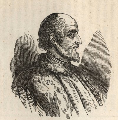 Matteo I Visconti llamado Matteo Magno (Mathieu I Visconti, llamado el Grande) - 1250-1322 de Anonymous Anonymous