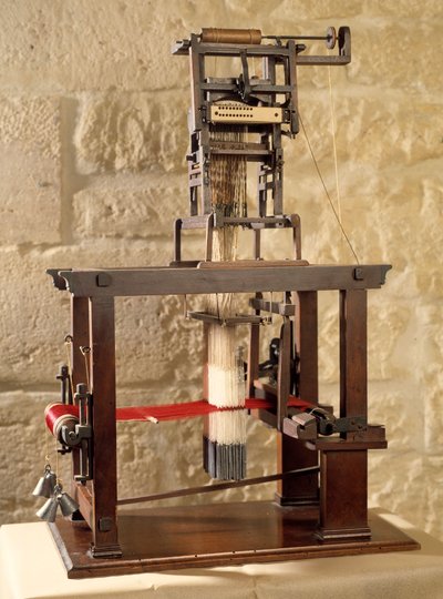 Modelo de un telar Jacquard de Anonymous Anonymous