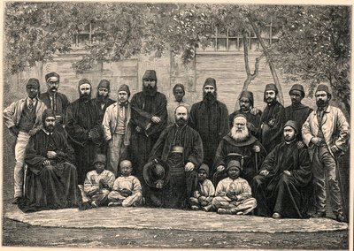 Monseñor Daniel Comboni (1831-1881) y los misioneros partieron con él de El Cairo hacia Jartum el 26 de enero de Anonymous Anonymous