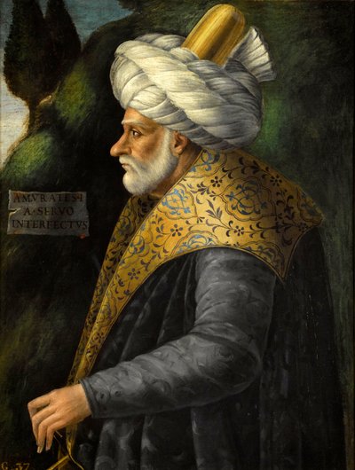Retrato del Sultán Murad I (1326-1389) de Anonymous Anonymous