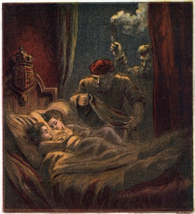 Asesinato de los hijos de Eduardo IV de Inglaterra (1442-1483) en 1483: Eduardo V (1470-1483), Rey de Inglaterra y Ricardo Duque de York (o Ricardo de Shrewsbury) de Anonymous Anonymous