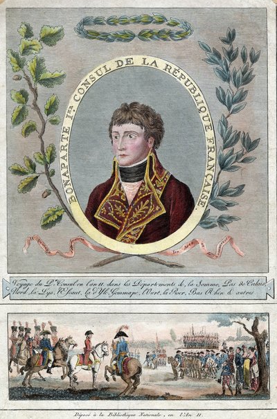 Napoleón Bonaparte como Primer Cónsul de Francia de Anonymous Anonymous