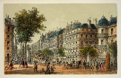 París 1874: Boulevard des Italiens de Anonymous Anonymous