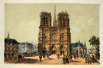 París 1874: Notre Dame, Colección Privada de Anonymous Anonymous