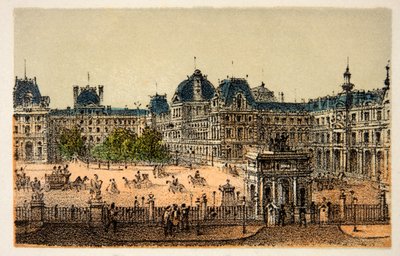 París 1874: El nuevo Louvre, Colección privada de Anonymous Anonymous