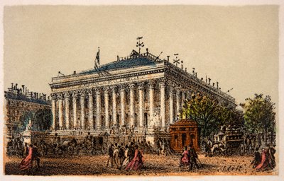 París en 1874: La Bolsa, Colección privada de Anonymous Anonymous