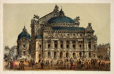 París en 1874: La nueva Ópera (Ópera Garnier), Colección Privada de Anonymous Anonymous