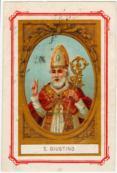 Imagen piadosa: Giustino de Chieti de Anonymous Anonymous