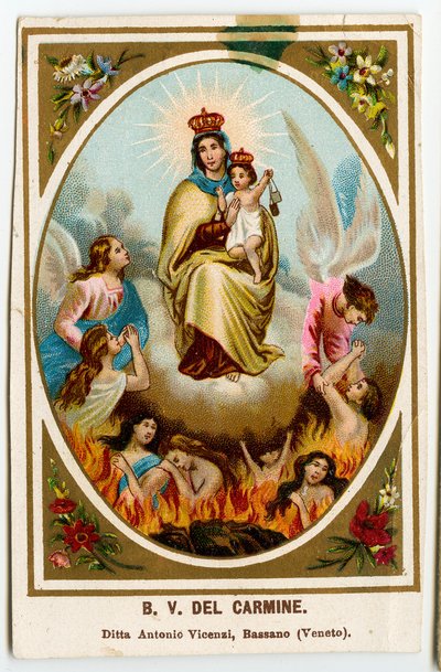 Nuestra Señora del Carmen (cromolitografía) de Anonymous Anonymous
