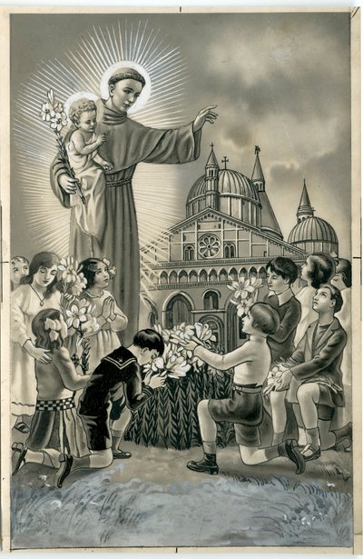 Imagen piadosa: San Antonio de Lisboa de Anonymous Anonymous
