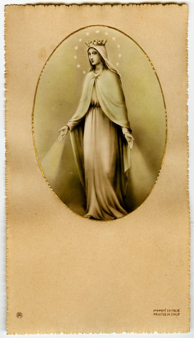 La Virgen María (impresión) de Anonymous Anonymous