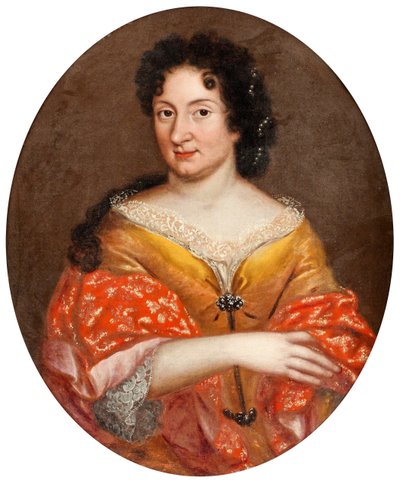Retrato de Anna Mons, amante del zar Pedro I de Anonymous Anonymous