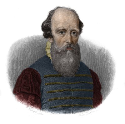 Retrato de Bernard Palissy (1510 - 1589) en "Retratos e historia de hombres útiles: hombres y mujeres de todos los países y de todas las condiciones, que han adquirido derechos a la gratitud de los hombres" publicado y propagado por la Sociedad Montyon y F de Anonymous Anonymous