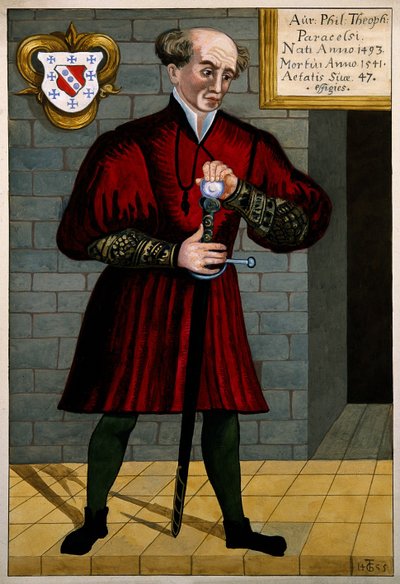 Retrato de Paracelso de Anonymous Anonymous