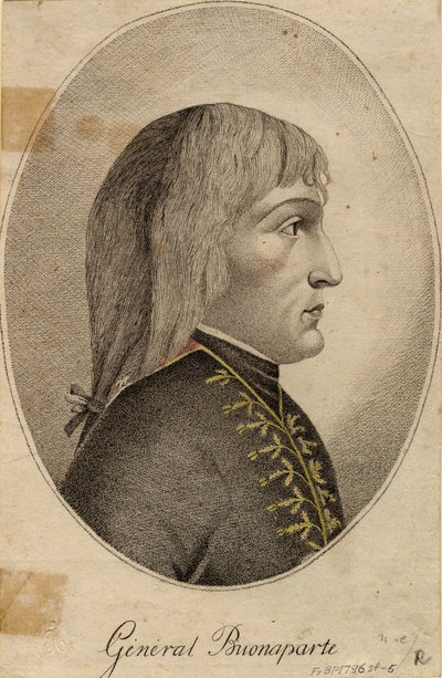 Retrato del General Napoleón Bonaparte (1769-1821) de Anonymous Anonymous