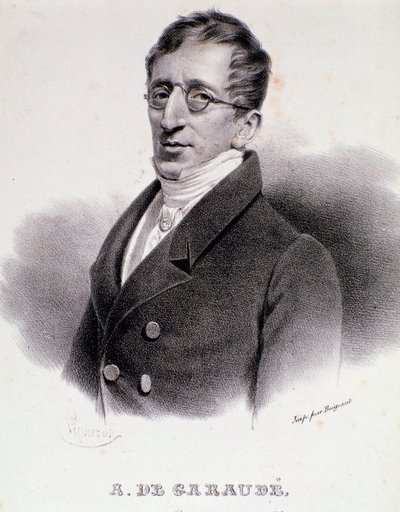 Retrato de Alexis de Garaude (1779-1852), compositor francés. Siglo XIX de Anonymous Anonymous